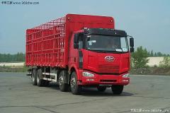 解放 J6P重卡 320馬力 8X4倉柵載貨車(CA5240CLXYP66K2L7T4A2E)