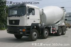 陜汽 德龍F(tuán)3000 375馬力 8X4 混凝土攪拌車(加長平頂)(SX5315GJBJT346)